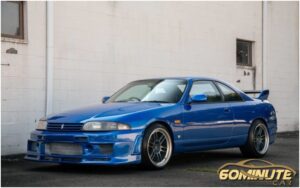 Nissan Skyline R33 GTS25T Type M Bayside Blue Nicely Modified JDM Classic  1993 manual